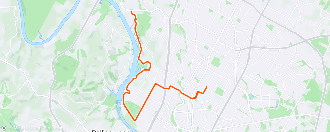 Map of the activity, Well The Ride Streak Ended At 18 Days. Finally Took A Day Off The Bike. Got Back Out There Tonight After Work Though.