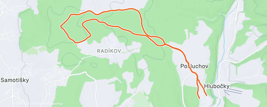 Map of the activity, 3x 10’ AP1