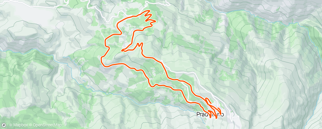 Map of the activity, Altitude #8