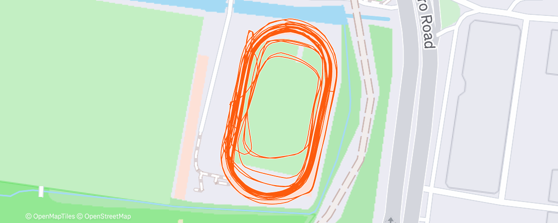 Map of the activity, 14x200