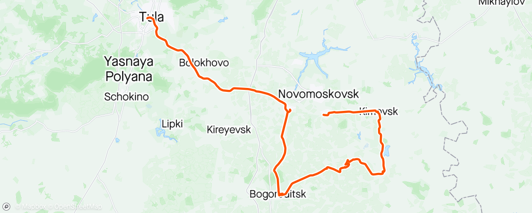 Map of the activity, Не близко