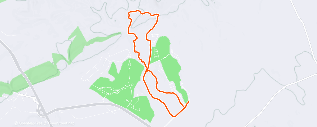 Map of the activity, Xmas 5