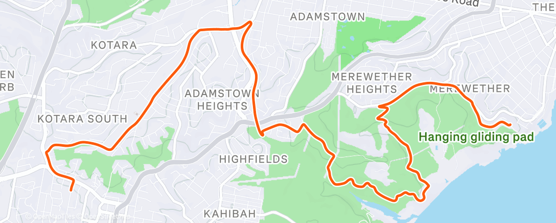 Map of the activity, Morning Gravel Ride