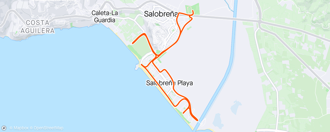 Map of the activity, Salobreña GPF 2024