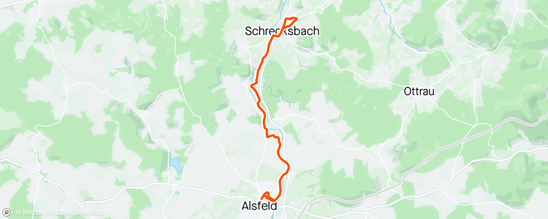 Map of the activity, Afternoon Fam. Mountain Bike Ride zum ☕️ zu OuO