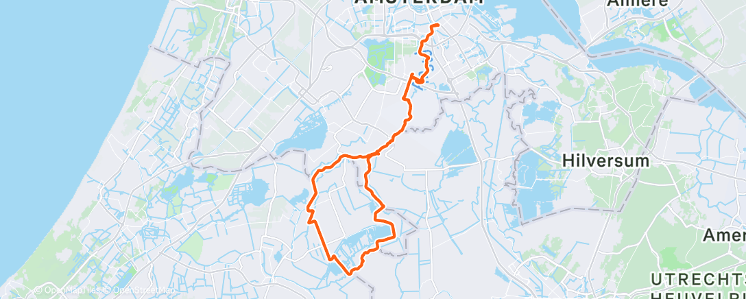 Map of the activity, Pietje Potlood