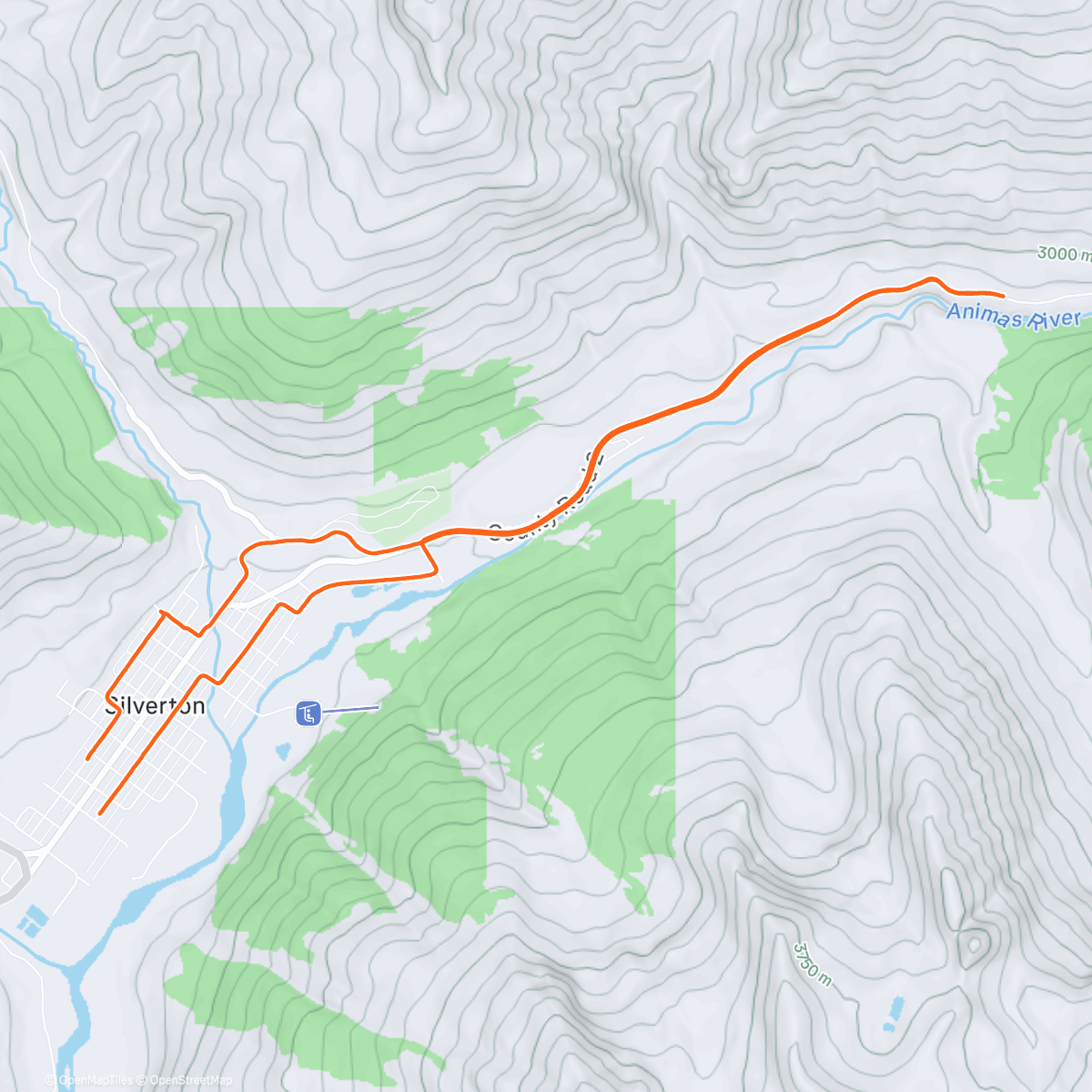 Mappa dell'attività Coach’s Workout 🫠