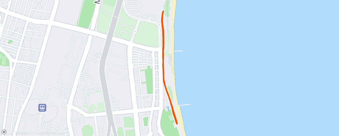 Map of the activity, Tinman Duathlon Sprint run