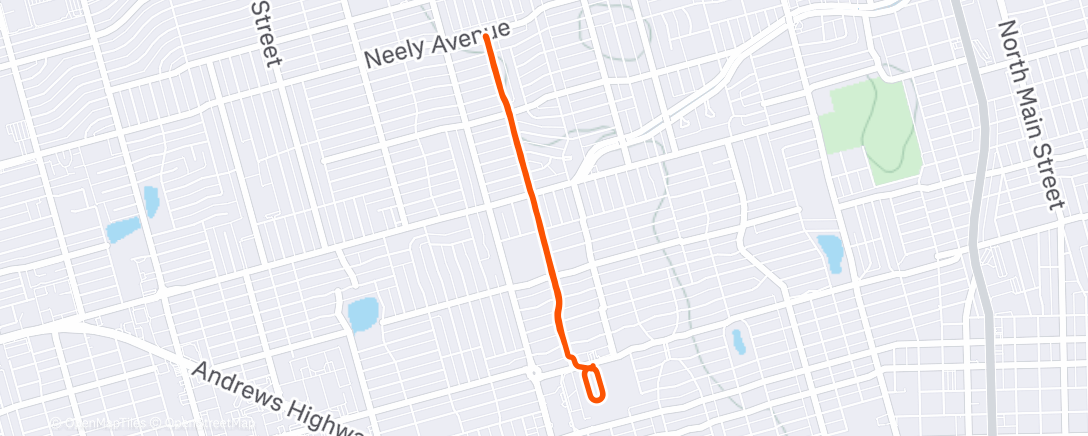 Peta aktivitas, Last track Tuesday before Houston marathon!