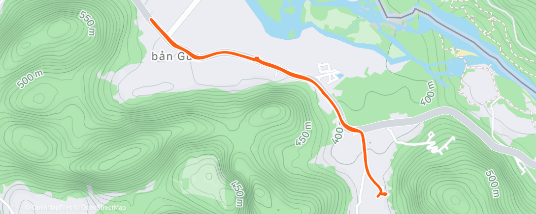 Карта физической активности (Evening Walk)