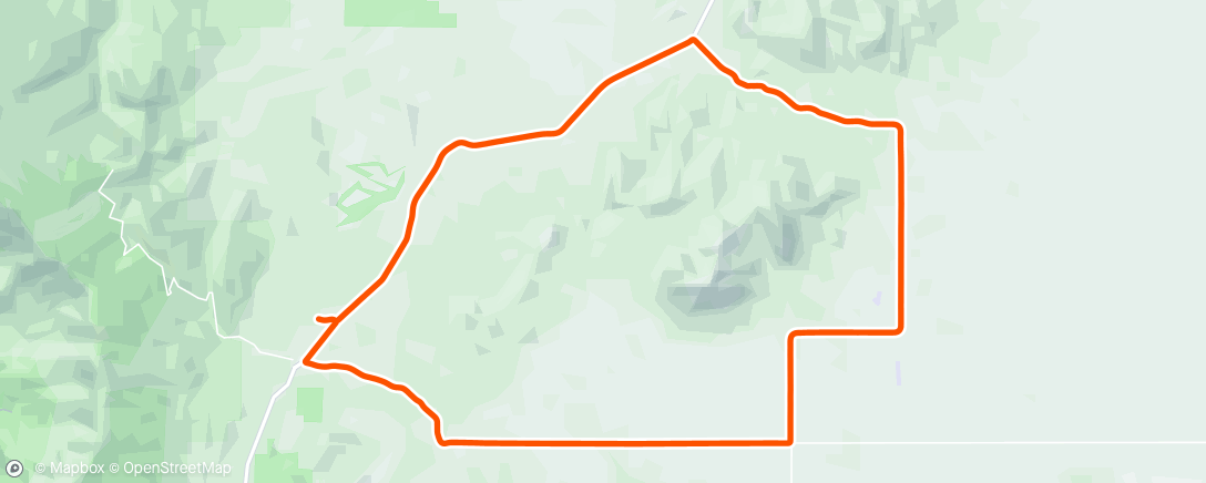 Map of the activity, Assiomas started reading high after the climb