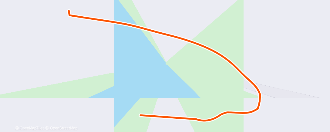 Карта физической активности (Evening Swim)