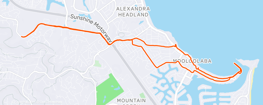 Карта физической активности (Morning Run)