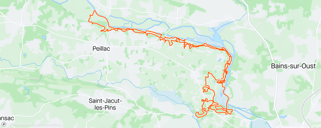Map of the activity, #110 La Race Tiken Trail 50km. 8éme 🤩 une  journée de fous, tellement d'encouragement. Merci