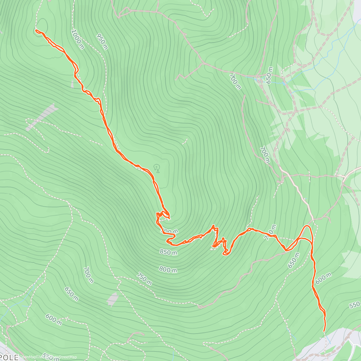 Map of the activity, Čebrať cupíkom