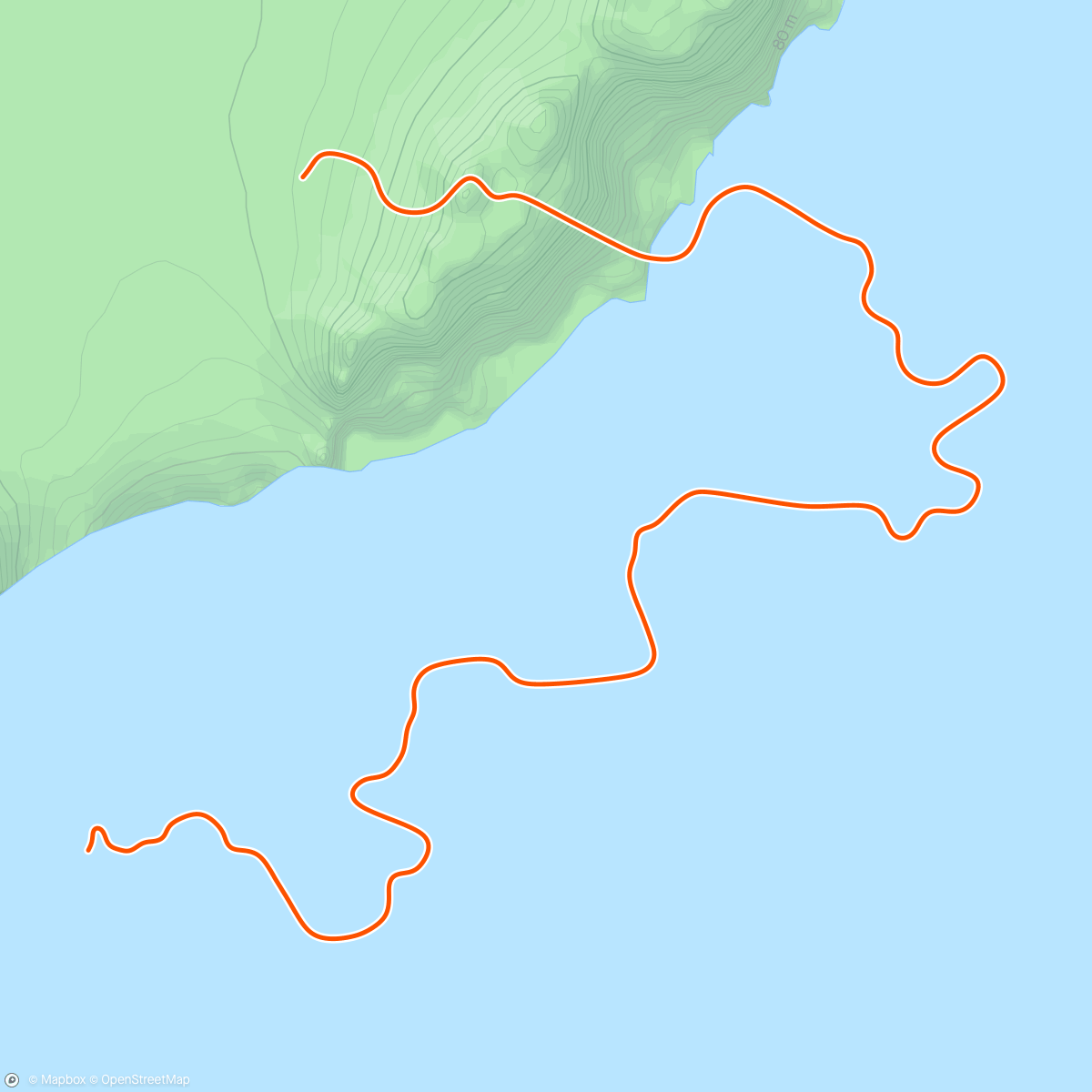 Kaart van de activiteit “Zwift - Group Ride: WKG Saturday Superstylin' (D) on Triple Flat Loops in Watopia”