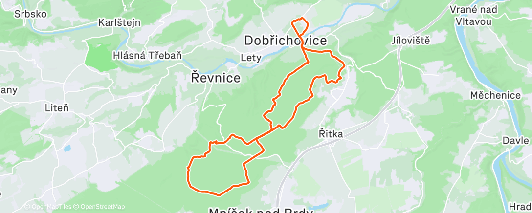 Map of the activity, Dragouní tradicni