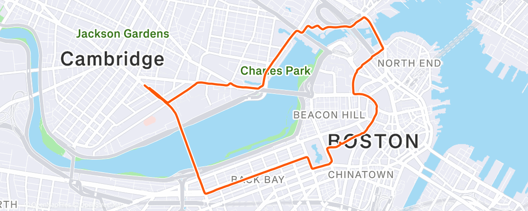 Map of the activity, Afternoon Exploration