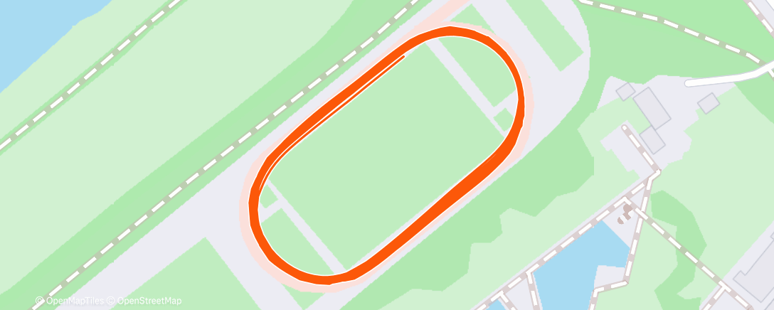 Карта физической активности (Lauf am Morgen)