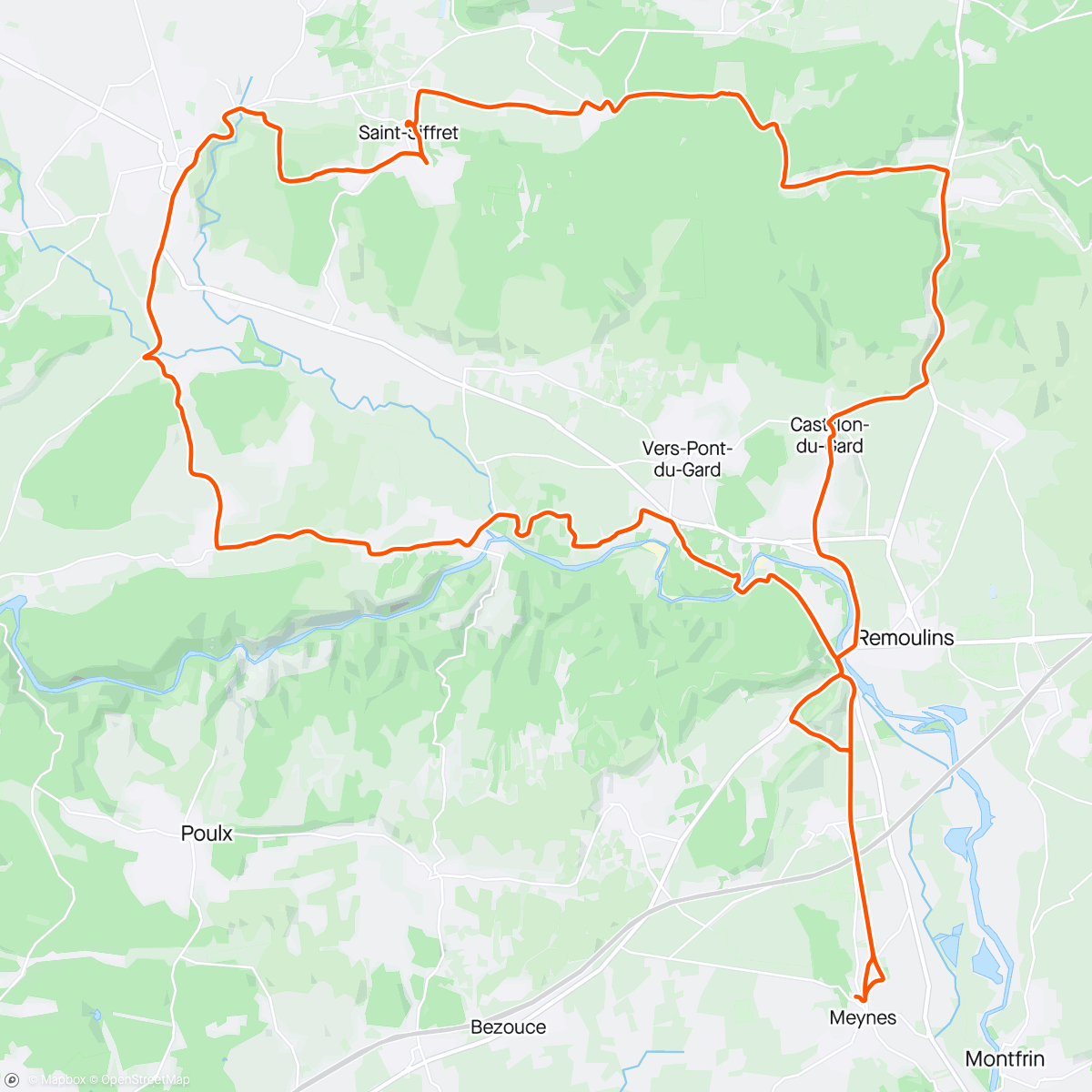 Map of the activity, Magnifique parcours