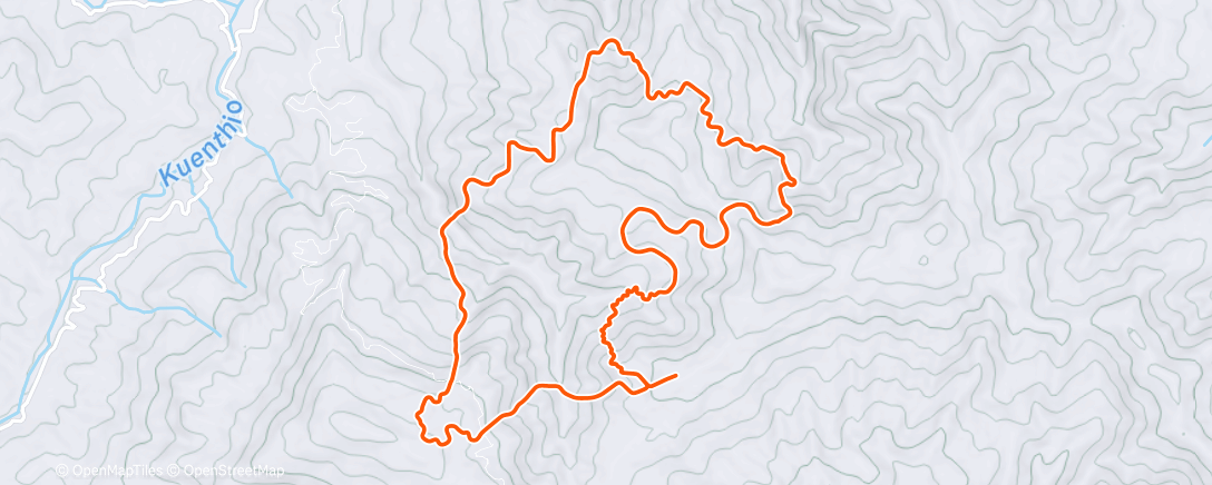 Map of the activity, Zwift - High Intensity Recovery on Douce France in France