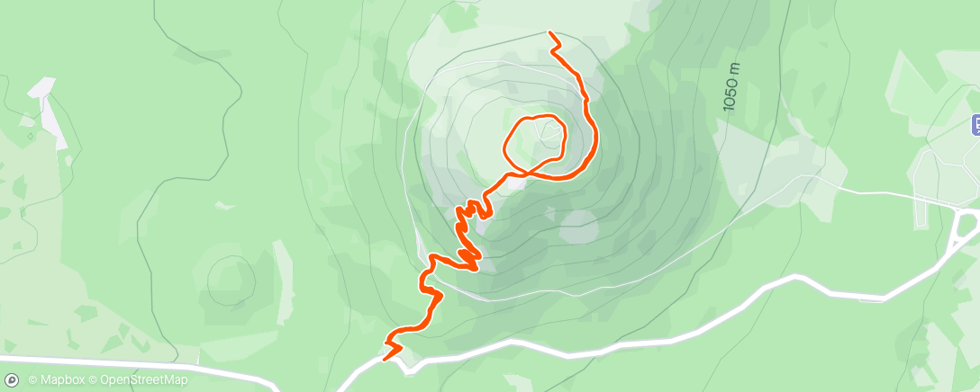Mapa de la actividad (Rando course
Chemin des Muletiers x4
Escalier du Puy de Dôme x2)