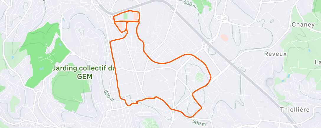 Карта физической активности (Grand froid 🥶)