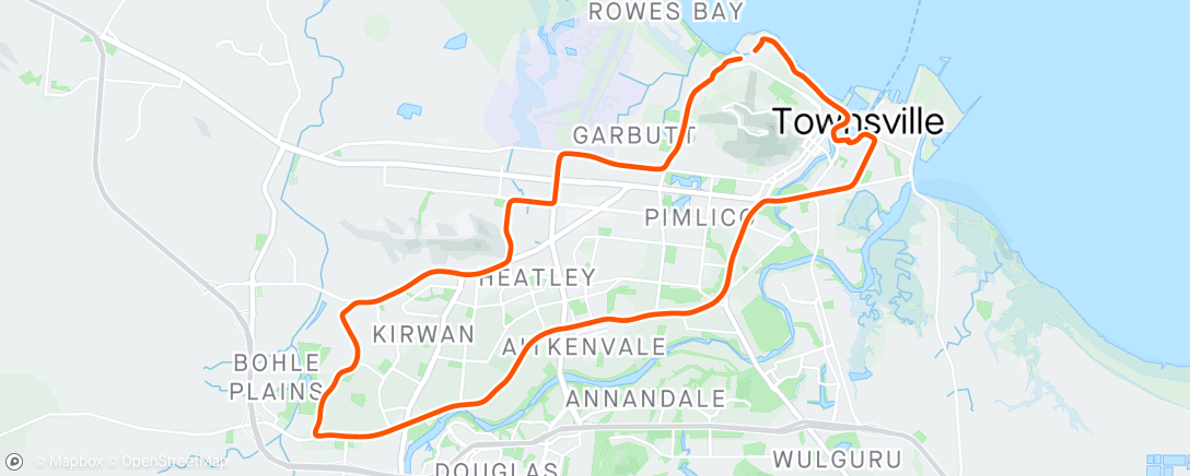 Map of the activity, Terrific Tuesday Morning Ride