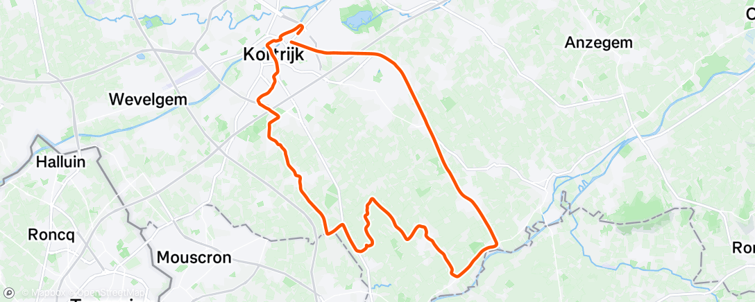 Map of the activity, 90 minuten 🚴‍♂️