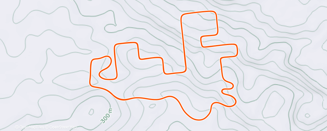 Map of the activity, Afternoon Ride