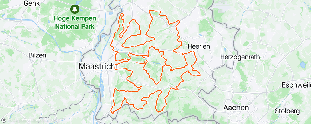 Mapa de la actividad, Ochtendrit