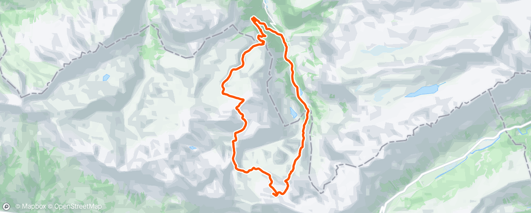 活动地图，Bisisthaler-Tunnäl-Rundtour