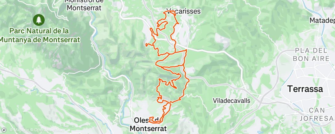 Map of the activity, Desaparecen carteles de indicaciones del recorrido .... muy triste

Y te pierdes !