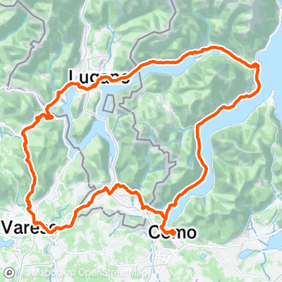 Mendrisio 130 km | 131.4 km Cycling Route on Strava