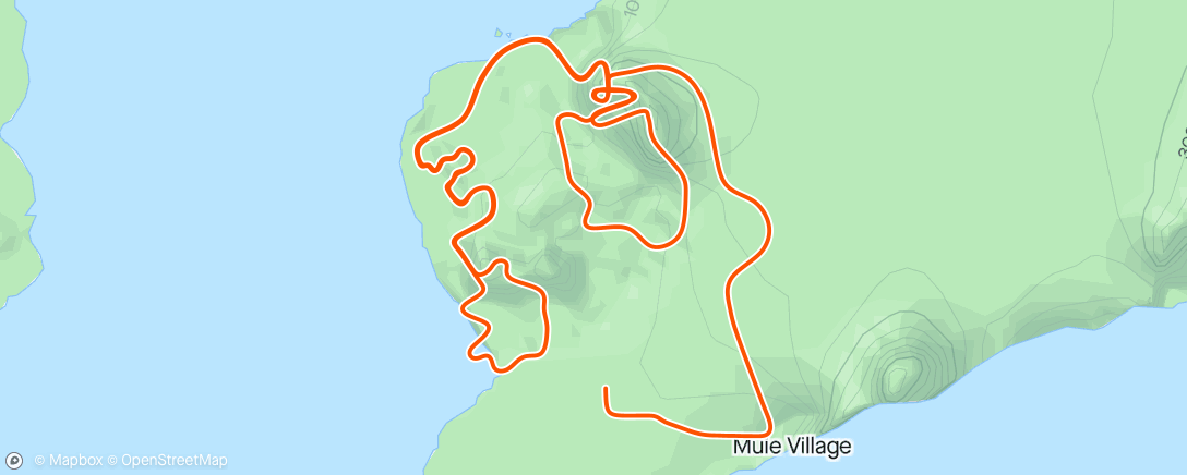 Map of the activity, Zwift - Table Rock in Watopia