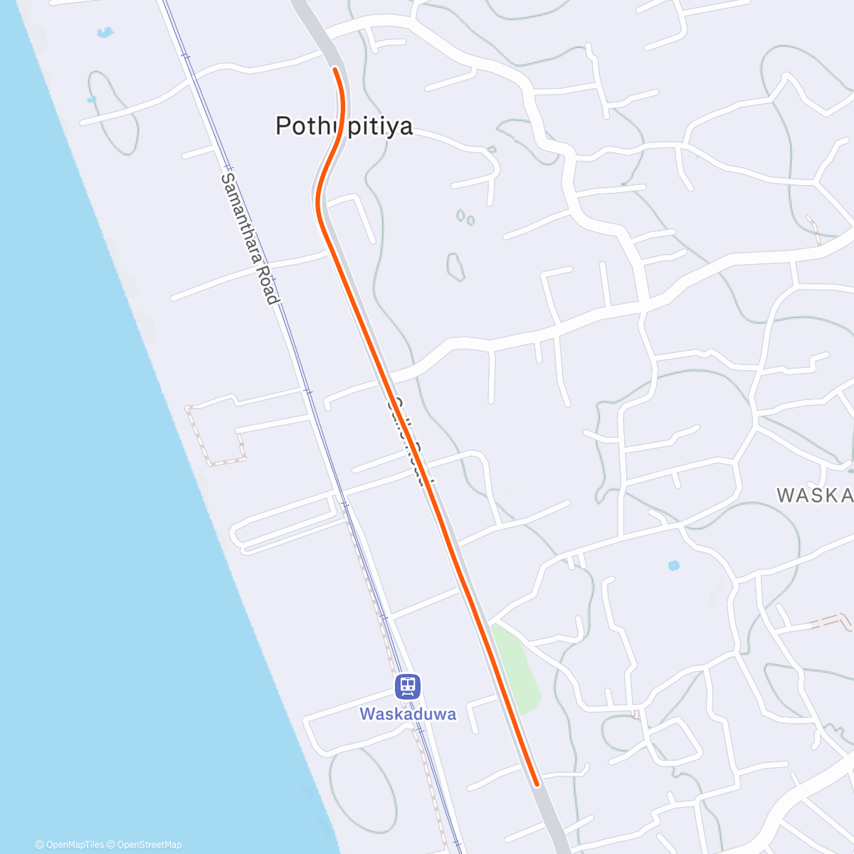 Map of the activity, ROUVY - Cool down - Bentota | Sri Lanka