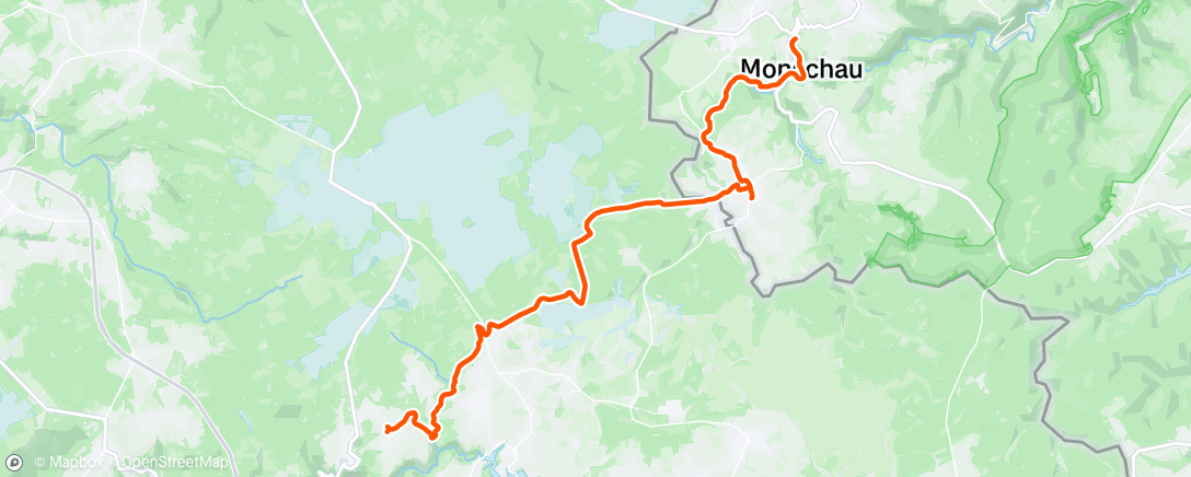 Map of the activity, Pad der herdenking - dag 3