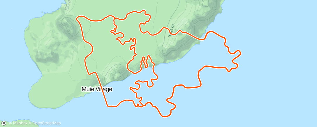 Map of the activity, Zwift - New 220w 70min in Watopia
