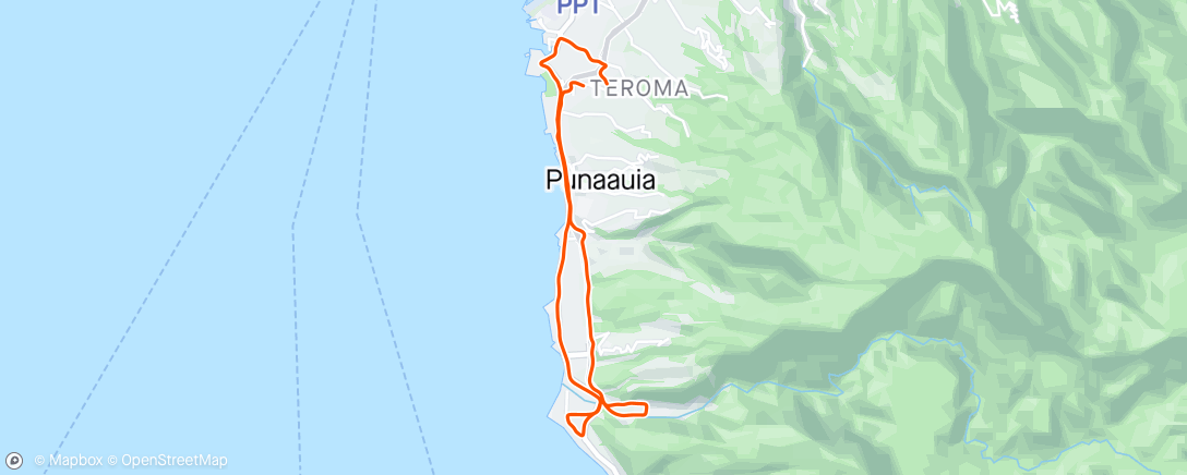 Map of the activity, Long Run