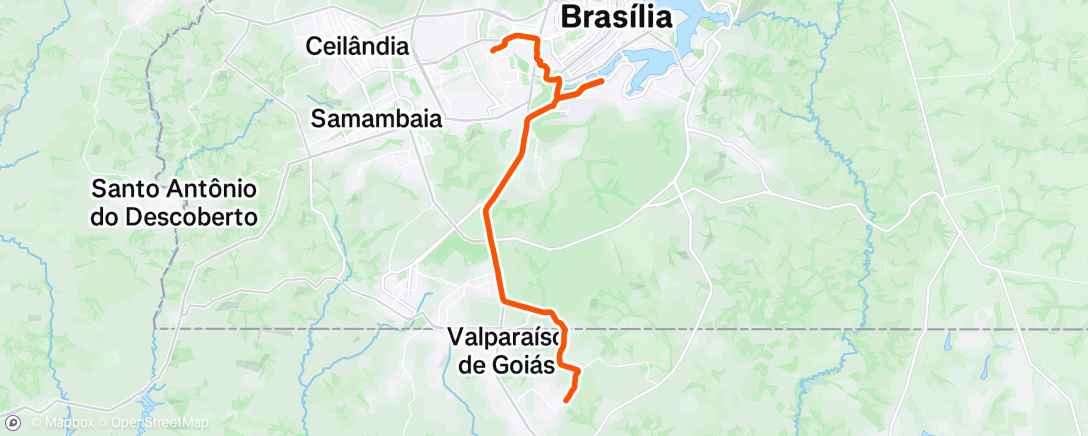 Map of the activity, Domingo