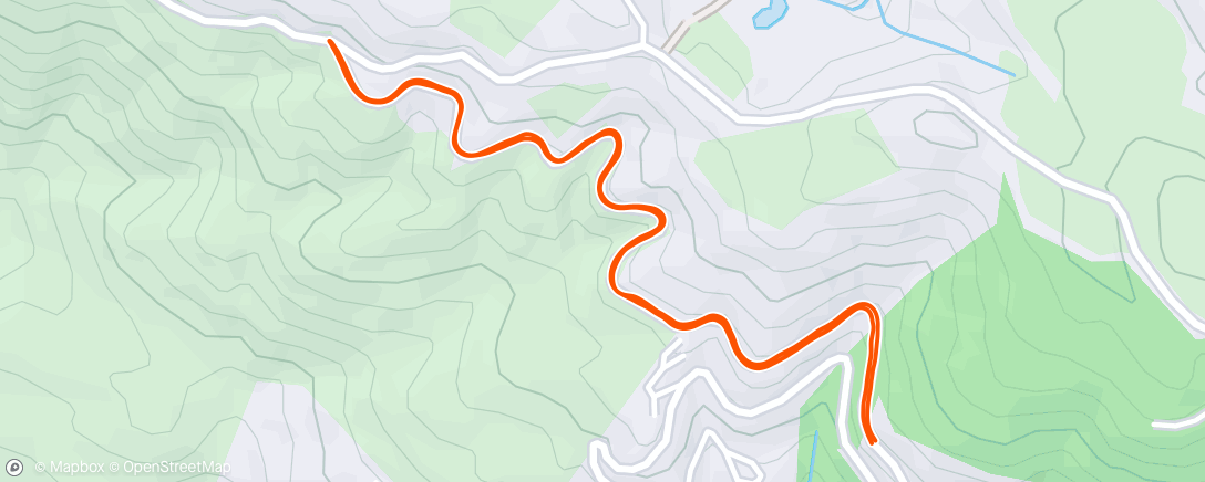 Map of the activity, Afternoon Walk