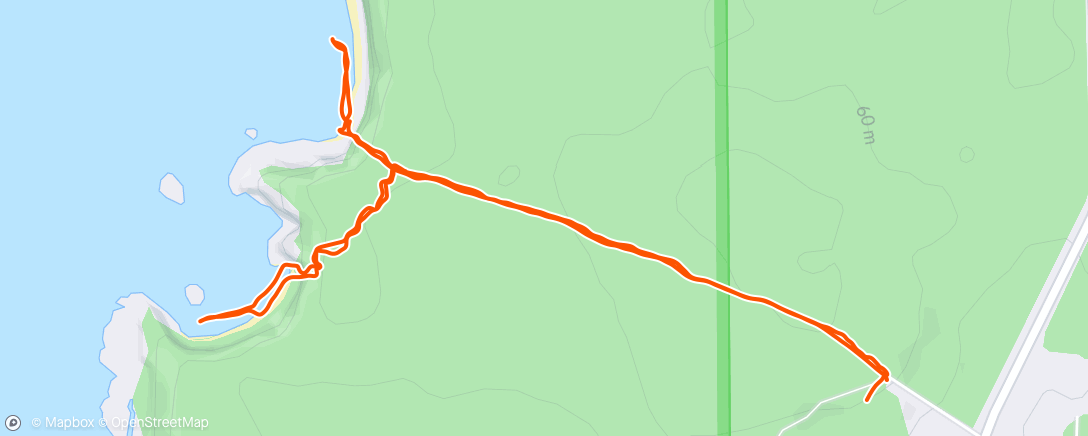 Map of the activity, Willowbrae Trail
