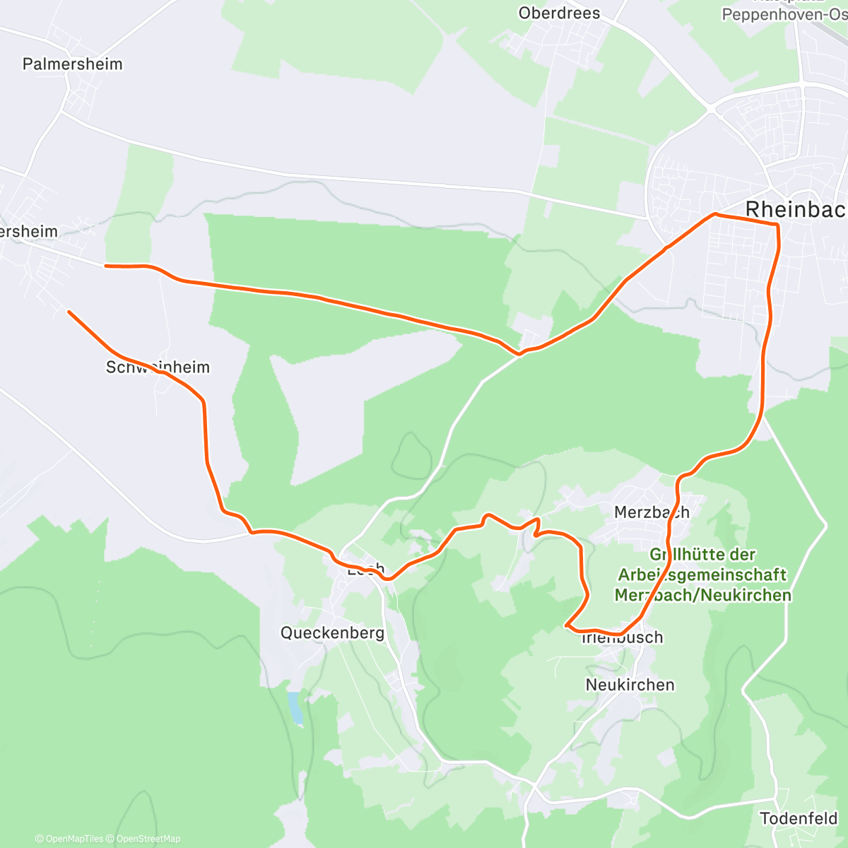 Map of the activity, Gar nicht mal so warm