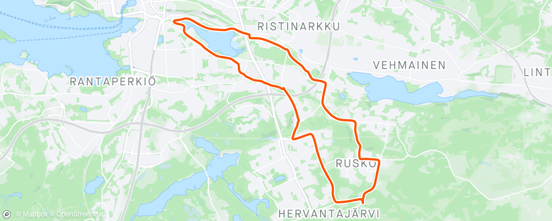 「Iidesjärven kierto」活動的地圖