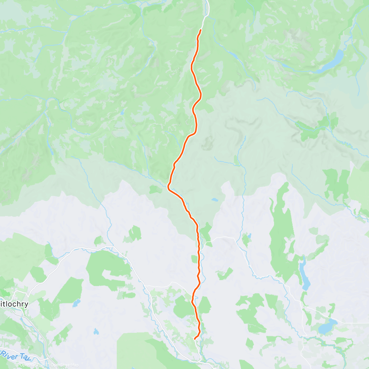 Map of the activity, ROUVY - Tea & Biscuits | Ric Stern