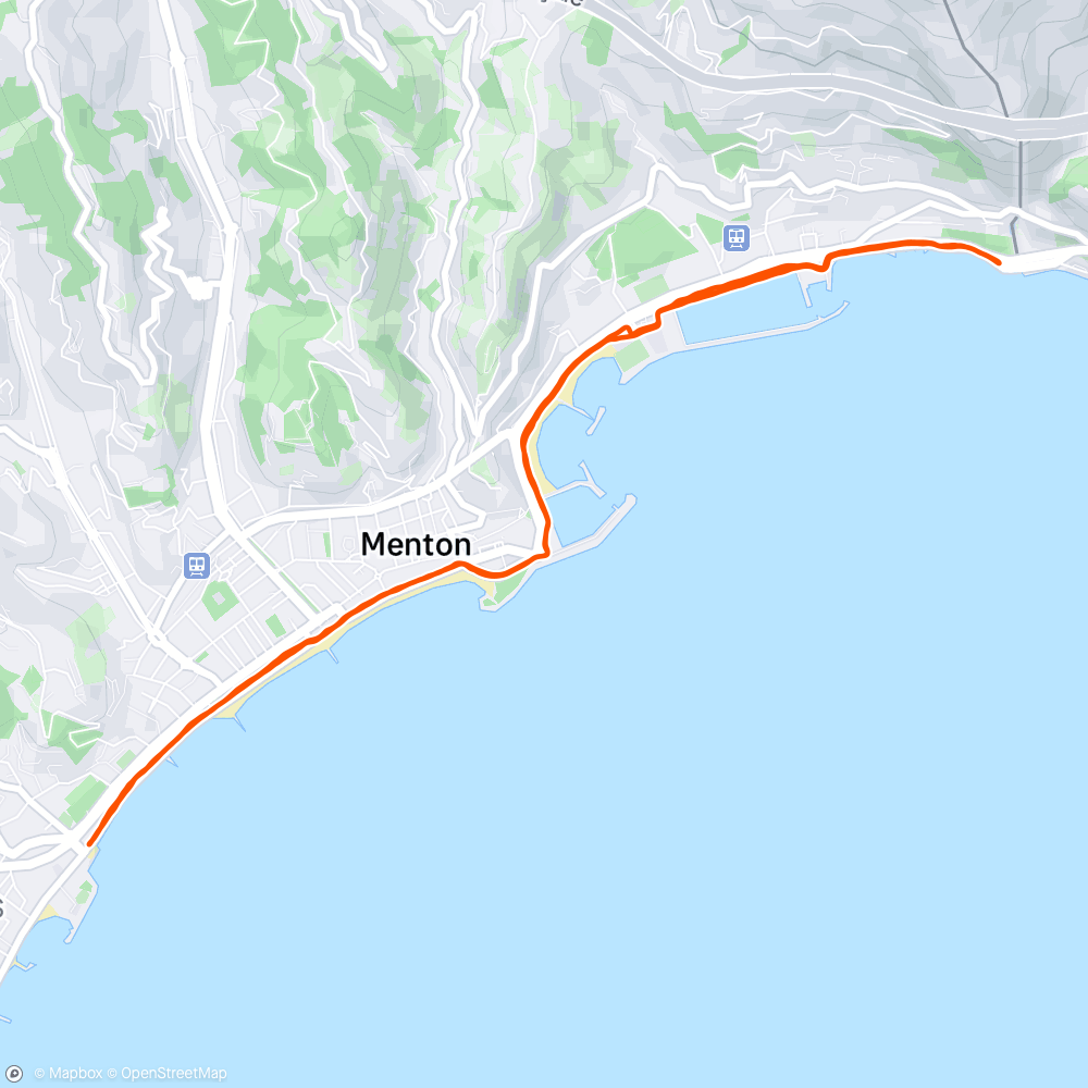 Map of the activity