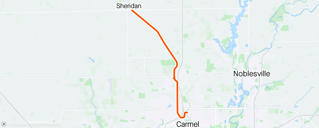 Map of the activity, No Darren ride, but it'll do