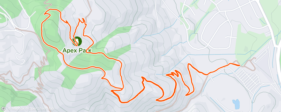 Map of the activity, Leading Indicator for Getting Sick