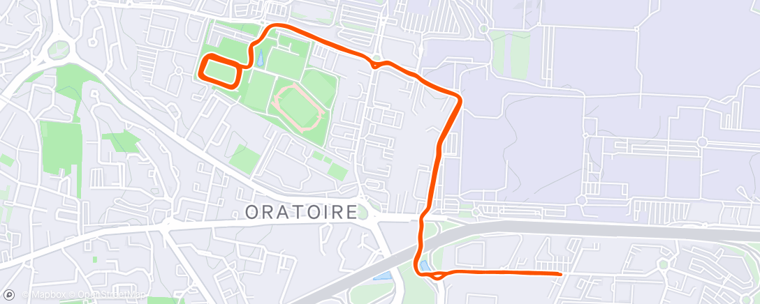 Map of the activity, CAP - Intensités