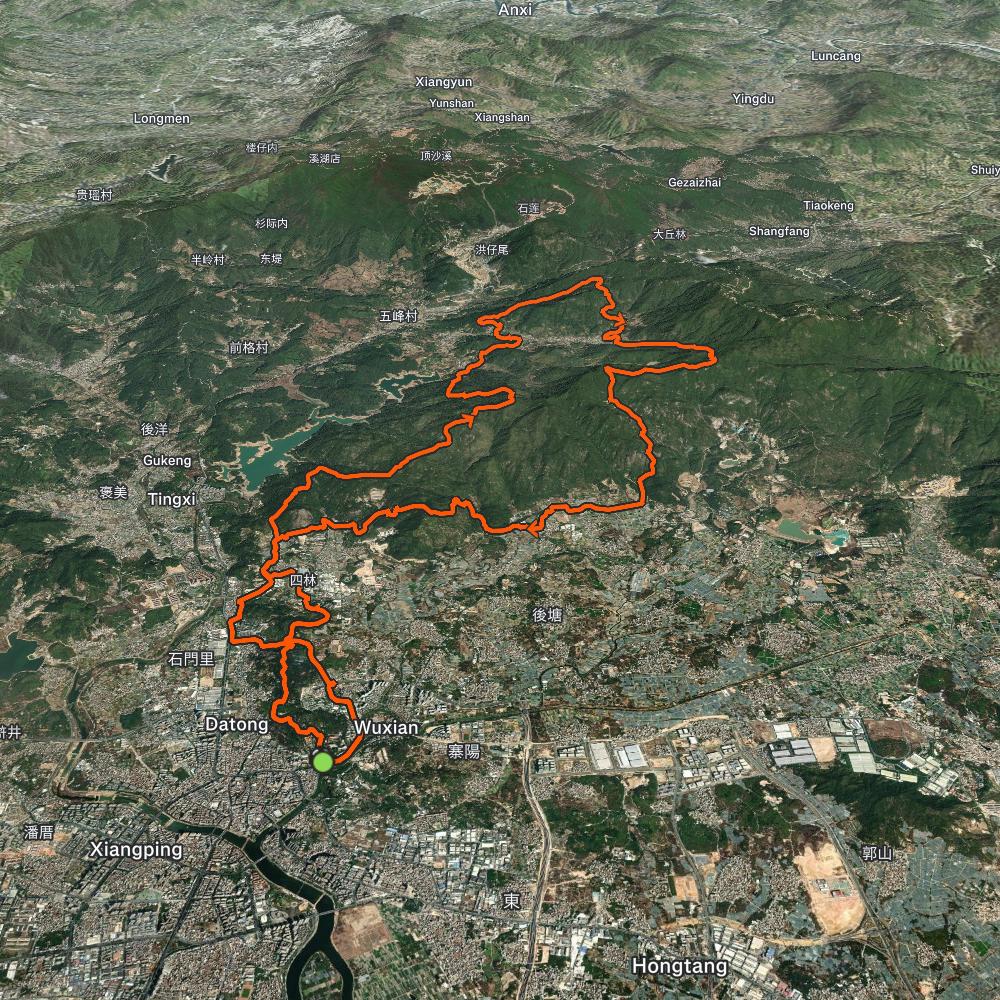 Map of the activity